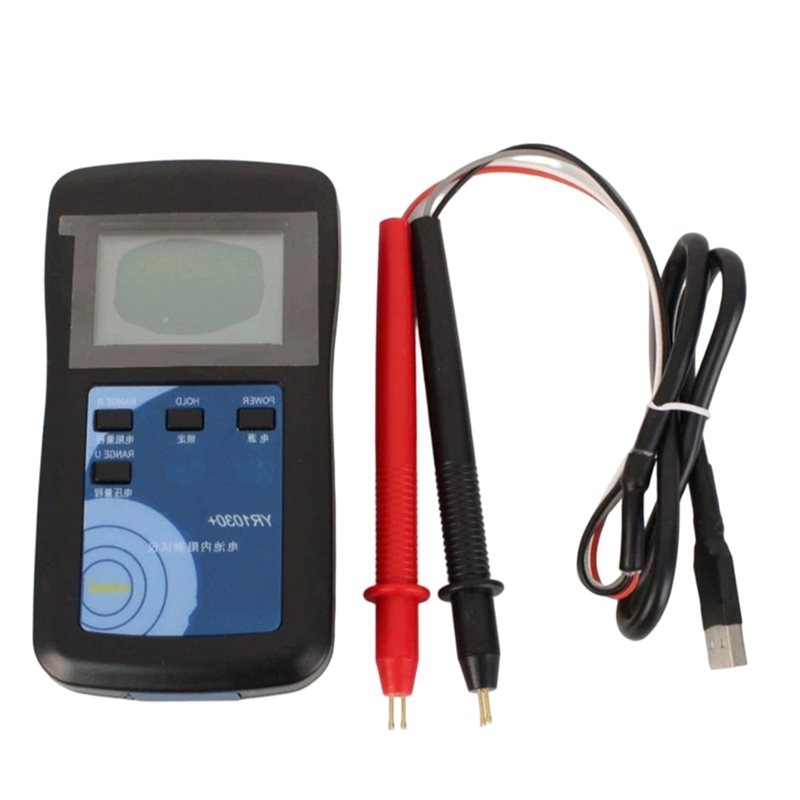 Battery Internal Resistance Tester Four Wire - A98E – miernik zasadowości YR1030, czteroprzewodowy,