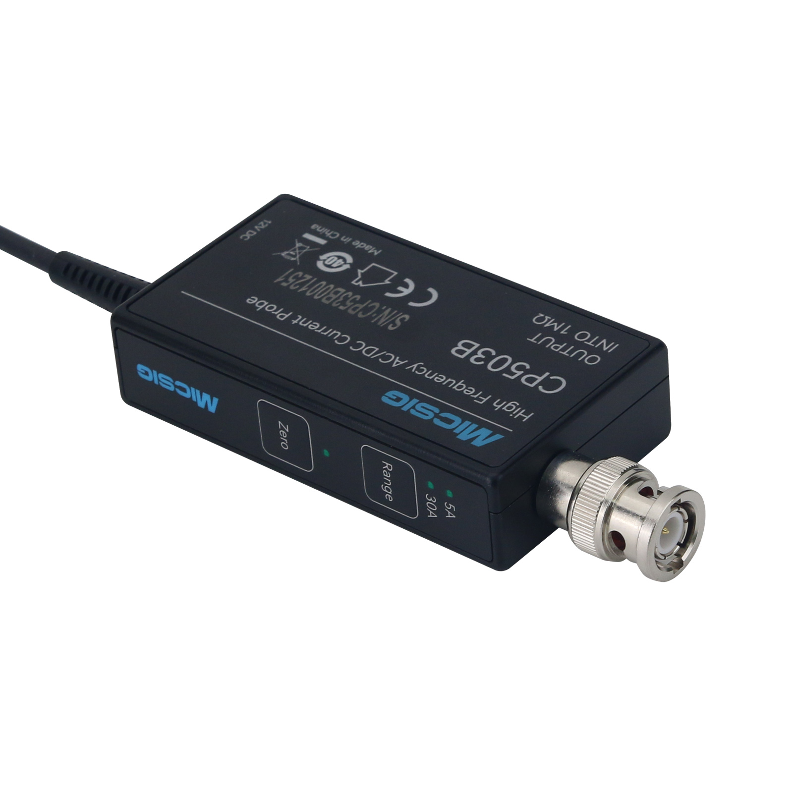 DOBRY Sonda prądowa Micsig CP5 – Current Probe Ac Dc 50Mhz Oscilloscope recenzja i cena