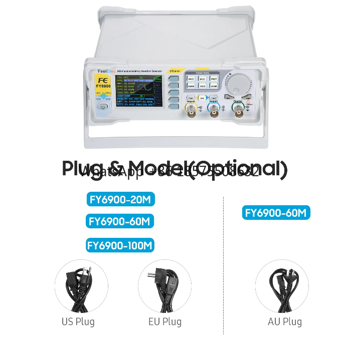 Generator sygnałów funkcjonaln – Dual Channel Arbitrary Waveform Function Generator 60Mhz recenzja i cena