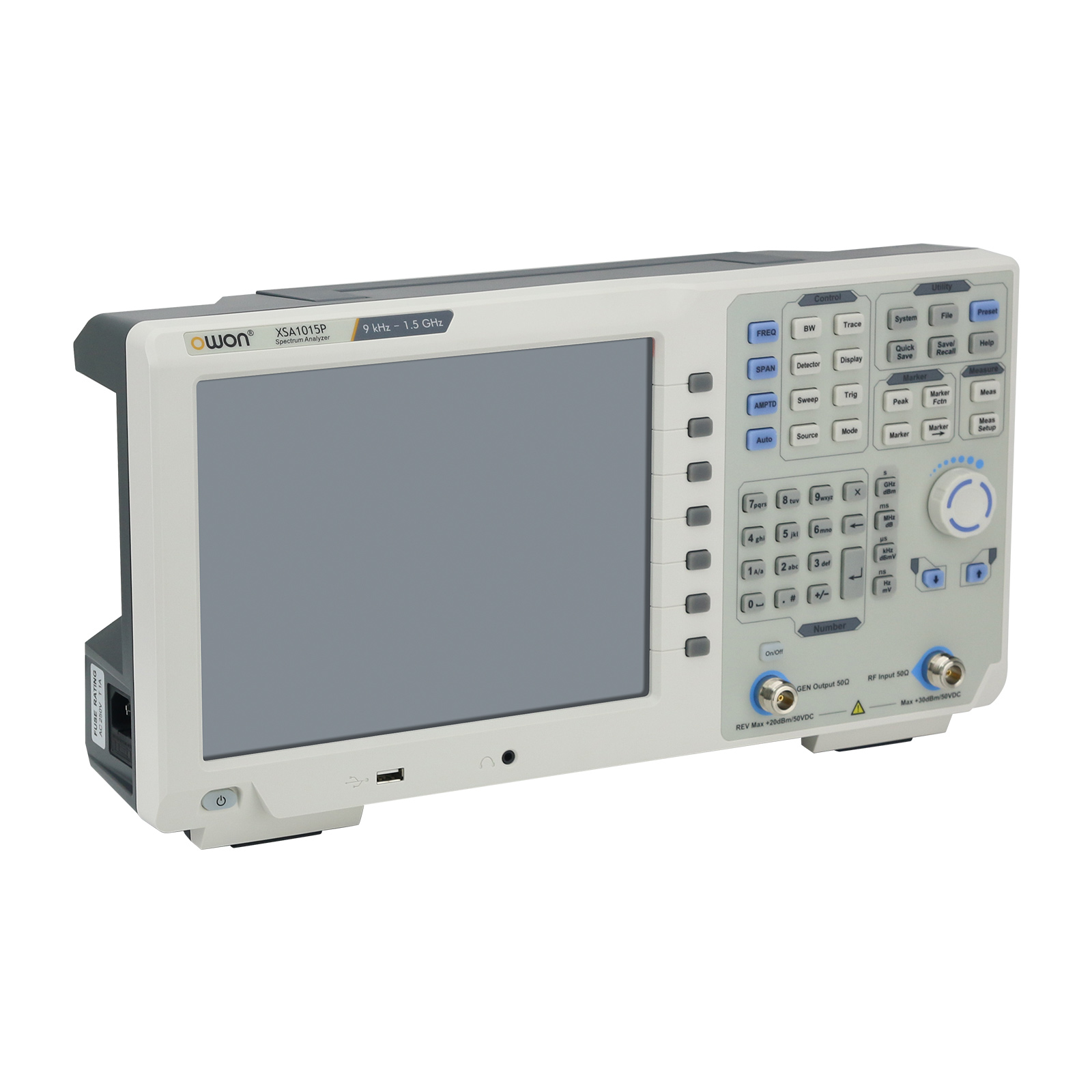 Analizator Widma OWON XSA1015P – Spectrum Analyzer Tracking Generator 1.5Ghz recenzja i cena